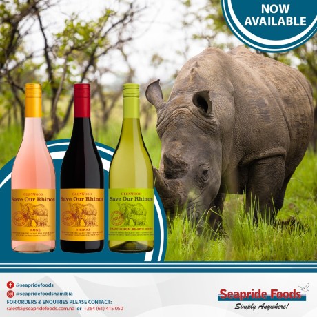SEAPRIDE FOODS & GLENWOOD WINES SUPPORT THE RHINO MOMMA PROJECT